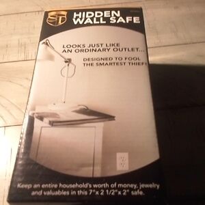 Hidden Wall Safe - Black